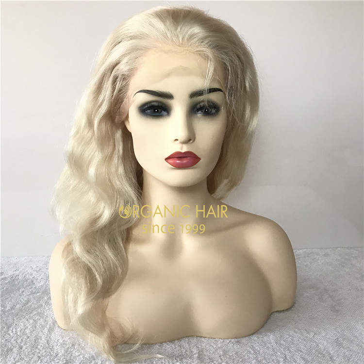 Human custom full lace wigs on sale #60A color X100